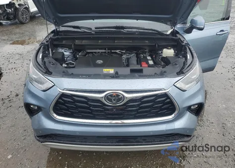 2020 Toyota Highlander Platinum z USA, uszkodzony, nr VIN 5TDFZRBH9LS038920